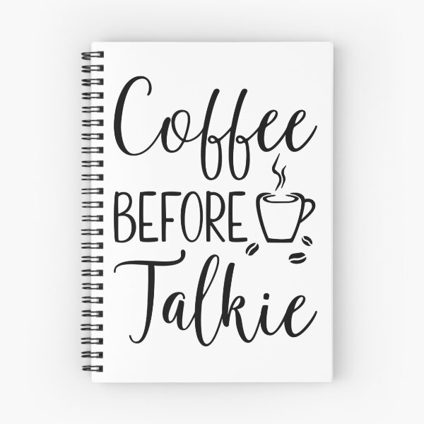 Item preview, Coffee before talkie designed and sold by Rhonda Hanrahan.