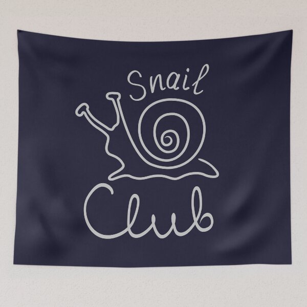 Item preview, Snail Club (on dark) designed and sold by tuzlay.