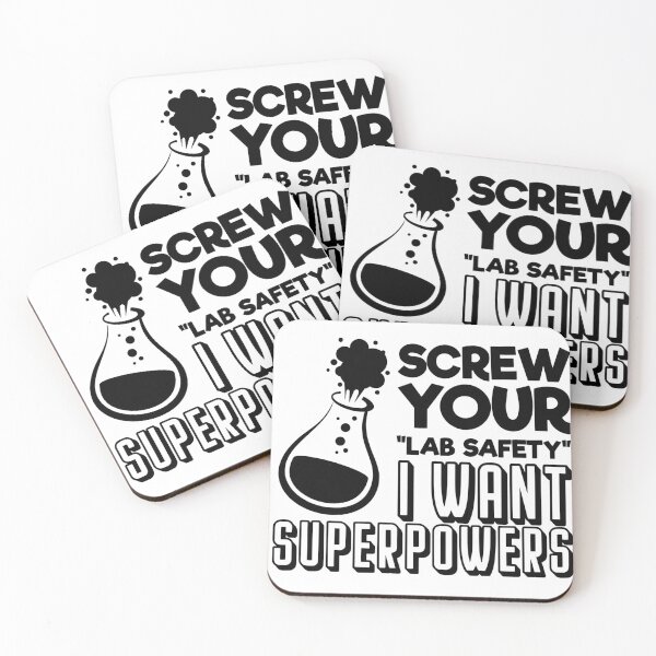Item preview, Screw your lab safety, I want superpowers designed and sold by SasKloset.