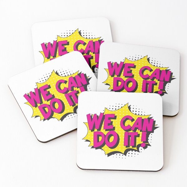 Item preview, WE CAN DO IT! in retro pop art style designed and sold by acidmit.