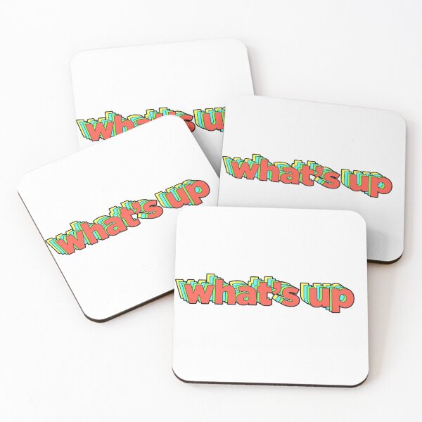 Item preview, What's Up 3d Colorful Text designed and sold by PeterPrv.