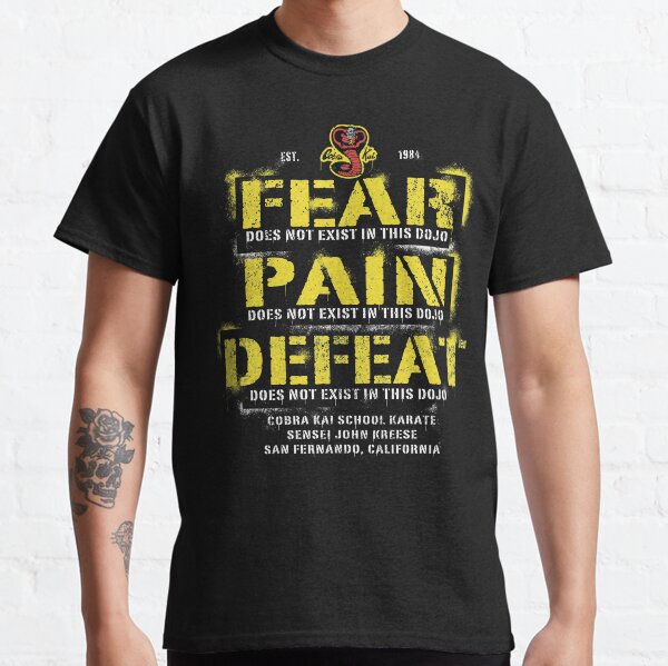 Item preview, Fear, Pain, Defeat Does Not Exist In This Dojo designed and sold by Alema Art.