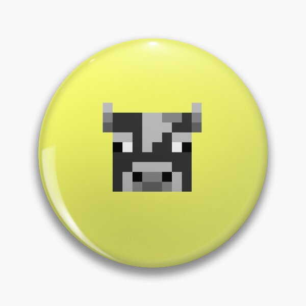 Item preview, Repeated Cow Head On Yellow designed and sold by Rocket-To-Pluto.