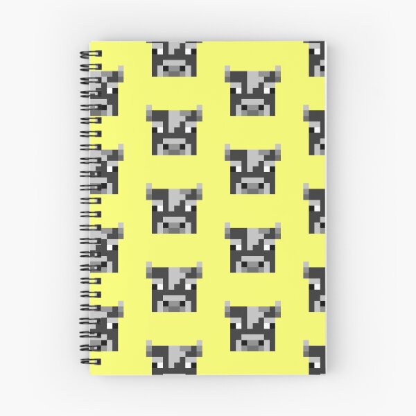 Item preview, Repeated Cow Head On Yellow designed and sold by Rocket-To-Pluto.