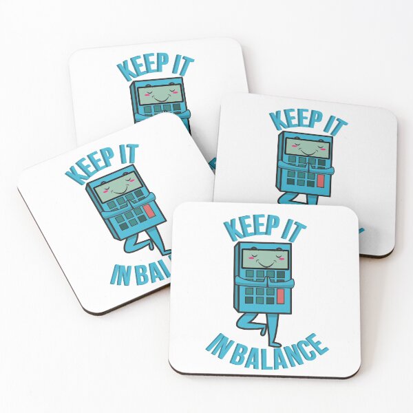 Item preview, Keep It in Balance Funny Accounting Yoga Pun Occupations designed and sold by johnmgr21.
