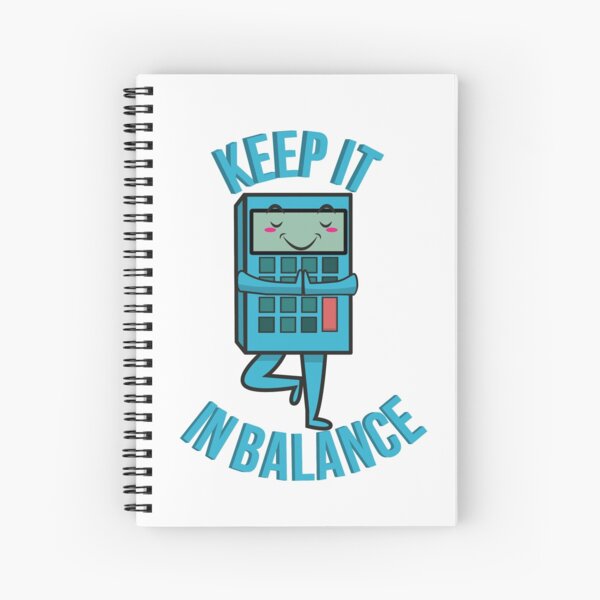 Item preview, Keep It in Balance Funny Accounting Yoga Pun Occupations designed and sold by johnmgr21.