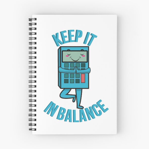 Item preview, Keep It in Balance Funny Accounting Yoga Pun Occupations designed and sold by johnmgr21.