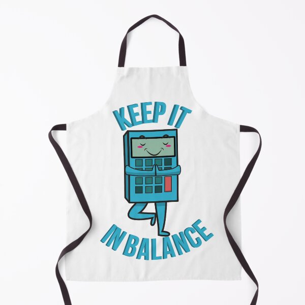 Item preview, Keep It in Balance Funny Accounting Yoga Pun Occupations designed and sold by johnmgr21.