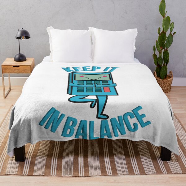 Item preview, Keep It in Balance Funny Accounting Yoga Pun Occupations designed and sold by johnmgr21.