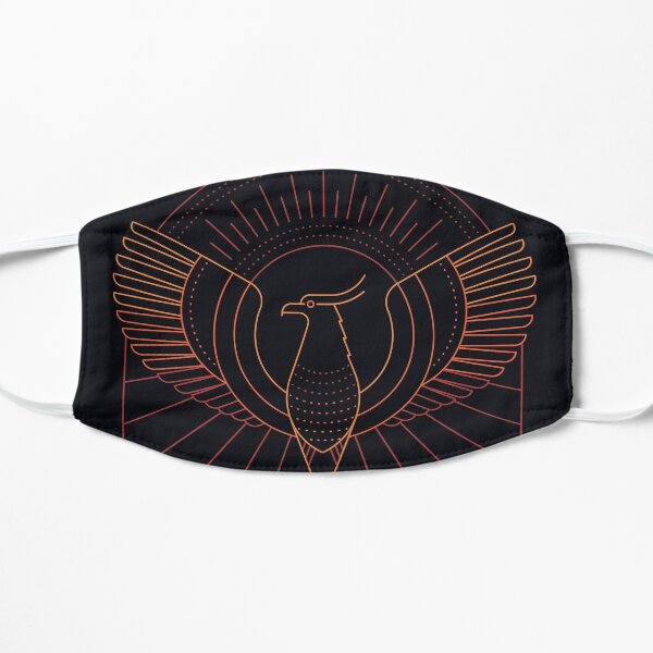 Vogel des Feuers Maske