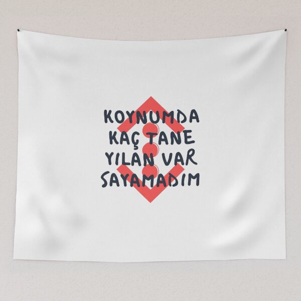 Item preview, Koynumda Kaç Tane Yilan Var Sayamadim, çukur designed and sold by Oussluka.