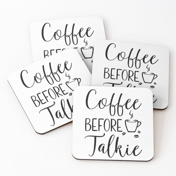 Item preview, Coffee before talkie designed and sold by Rhonda Hanrahan.