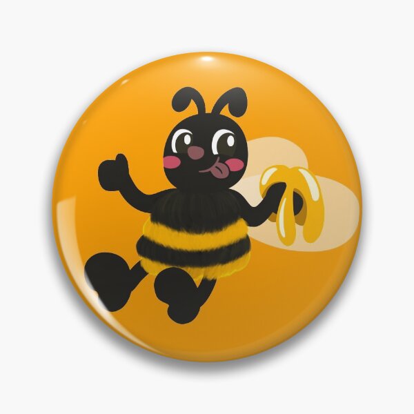 Item preview, Bee with delicious honey in hand designed and sold by NicIllustration.