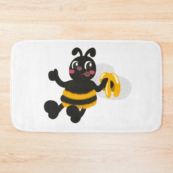 Item preview, Bee with delicious honey in hand designed and sold by NicIllustration.
