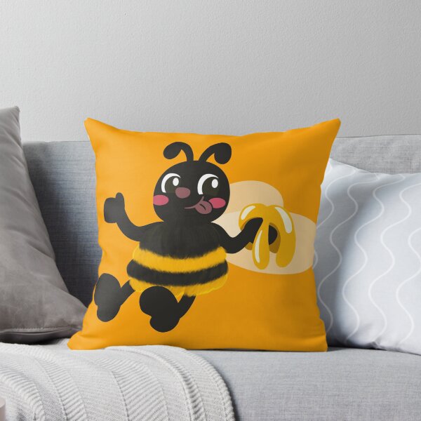 Item preview, Bee with delicious honey in hand designed and sold by NicIllustration.