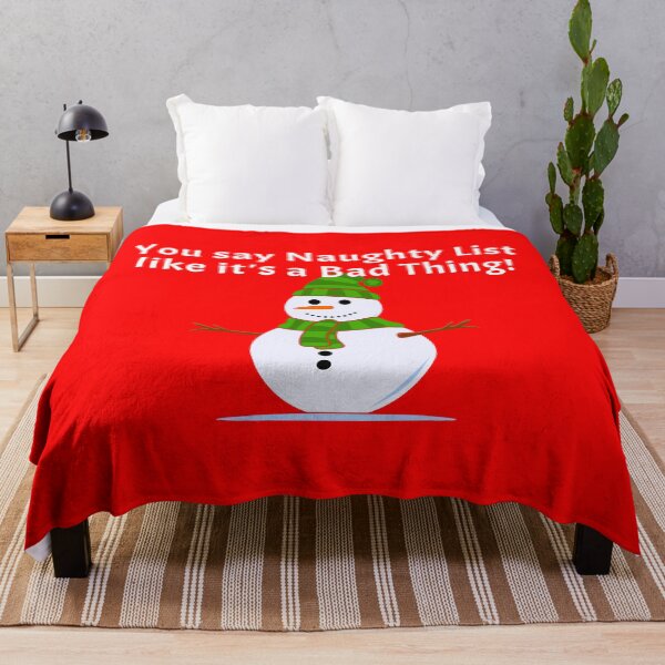 Item preview, You say Naughty List like it's a Bad Thing designed and sold by TeeZenDesigns.