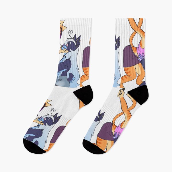 Item preview, Me and My GF’s Fursona designed and sold by DemonicDeer404.