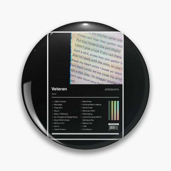 Item preview, Veteran Tracklist (Inverted) designed and sold by TOURETTESBOYLOL.