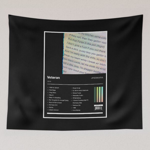 Item preview, Veteran Tracklist (Inverted) designed and sold by TOURETTESBOYLOL.