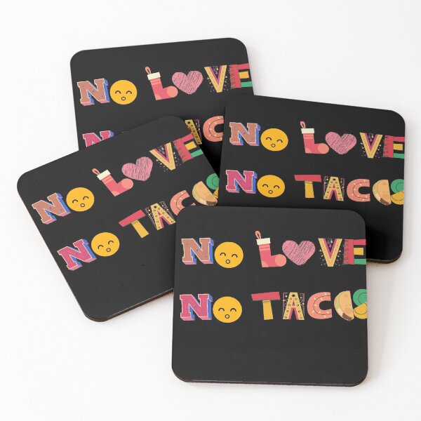 Item preview,  No love no tacos (food lover)  designed and sold by Slangt-shirt.
