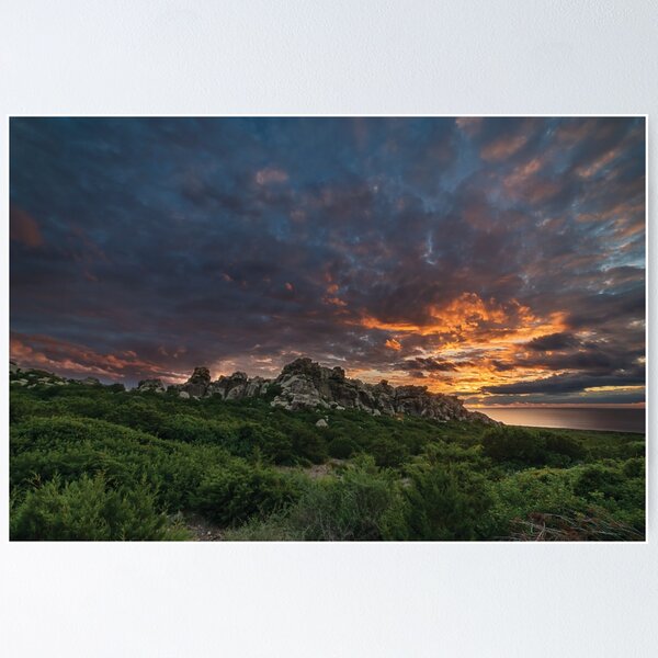 Item preview, Landscape at sunset designed and sold by Eros Suà.
