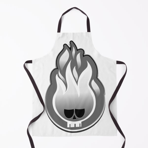 Item preview, Flame Skull Grey Scale designed and sold by BigAart.