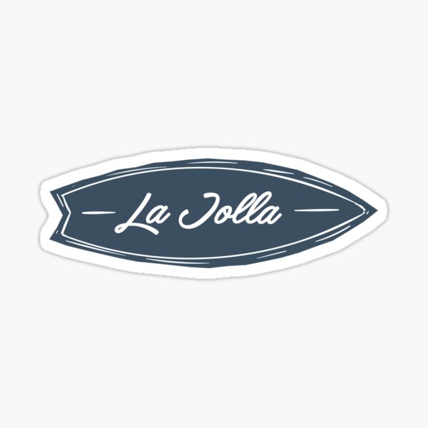 Aperçu de l'œuvre Typographie La Jolla Surfboard créée et vendue par Mr. Slavchev.