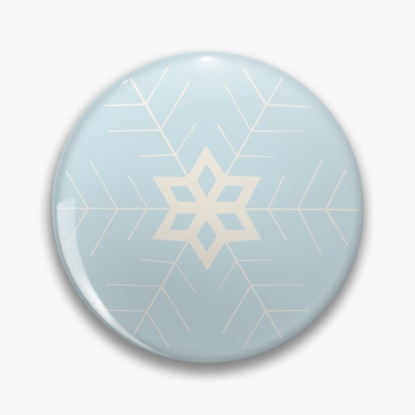 Item preview, Snowflake Square - Blue designed and sold by gabriellejean.