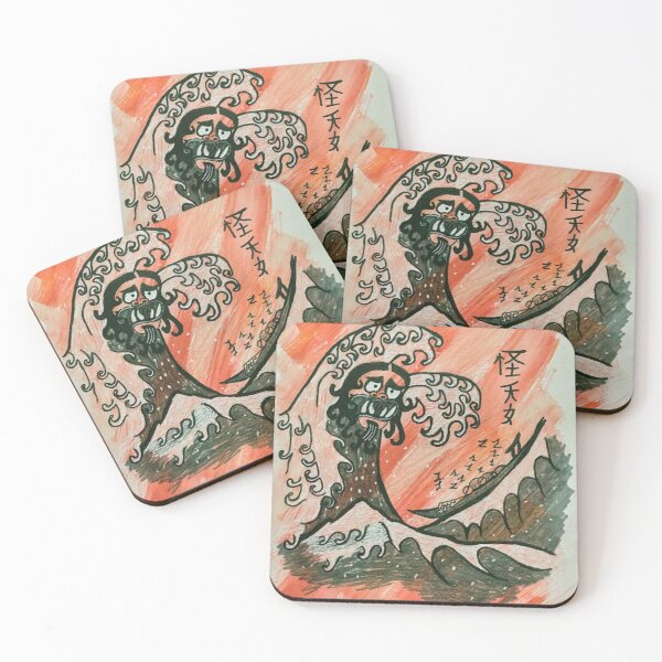 Item preview, Yokai Wave designed and sold by GhoulieGardens.