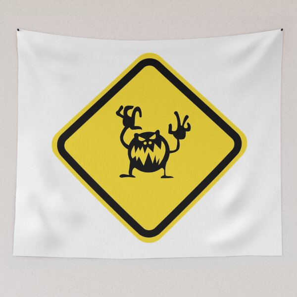 Item preview, Scary road sign designed and sold by ds-4.