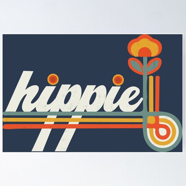 Item preview, Hippie Flower and Stripes designed and sold by SharksOnShore.