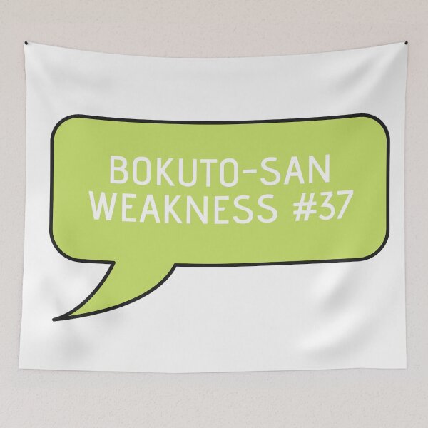 Item preview, Bokuto-san weakness #37 designed and sold by ExploreStore.