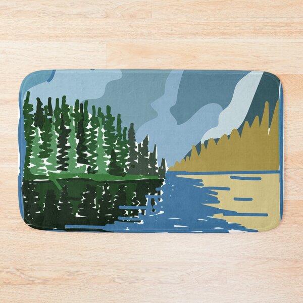 Item preview, Mountains and beautiful lakeart designed and sold by DarrriaDesign.