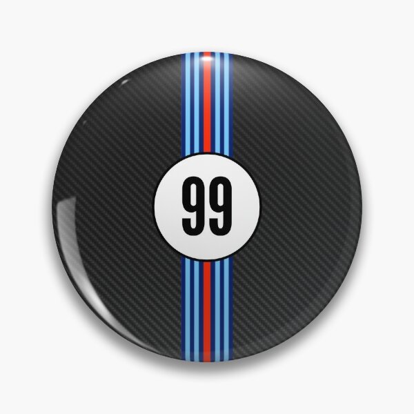 Item preview, Martini Racing Stripes Carbon Background #99 Poster designed and sold by Road To Track.