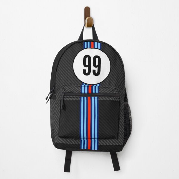 Item preview, Martini Racing Stripes Carbon Background #99 Poster designed and sold by Road To Track.