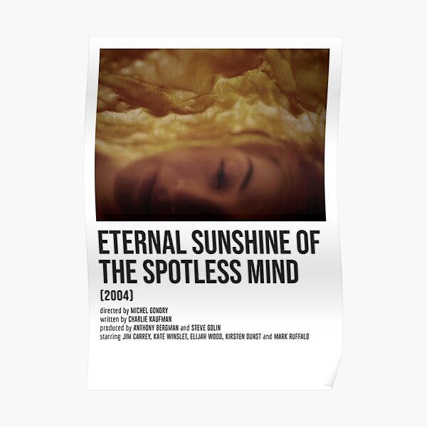 ETERNAL SUNSHINE OF THE SPOTLESS MIND yellow POSTER Poster