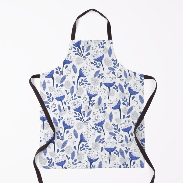 Item preview, Blue Floral Seed Heads designed and sold by creativinchi.