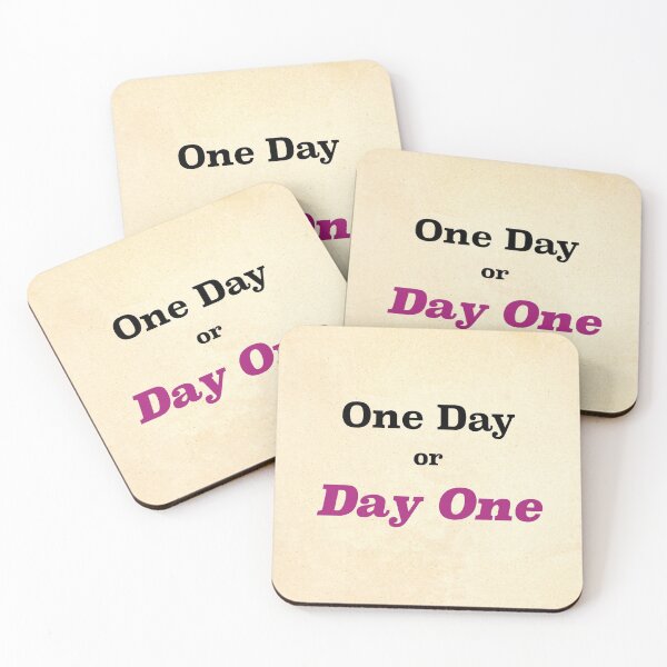 Item preview, One day or day one? designed and sold by BackgroundND.
