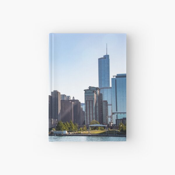 Reflective City Hardcover Journal