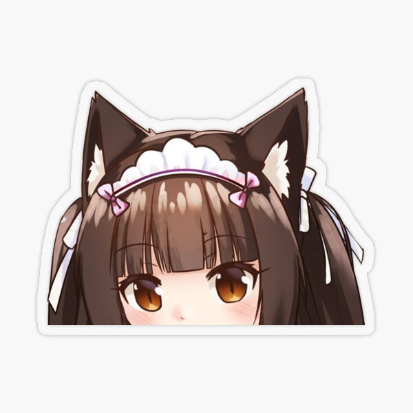 Anime Catgirl Stickers - GetaHinsh Merch