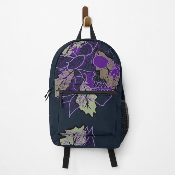 Item preview, Skull chrysanthemums, water lilies and fallen leaves designed and sold by BV-creas.