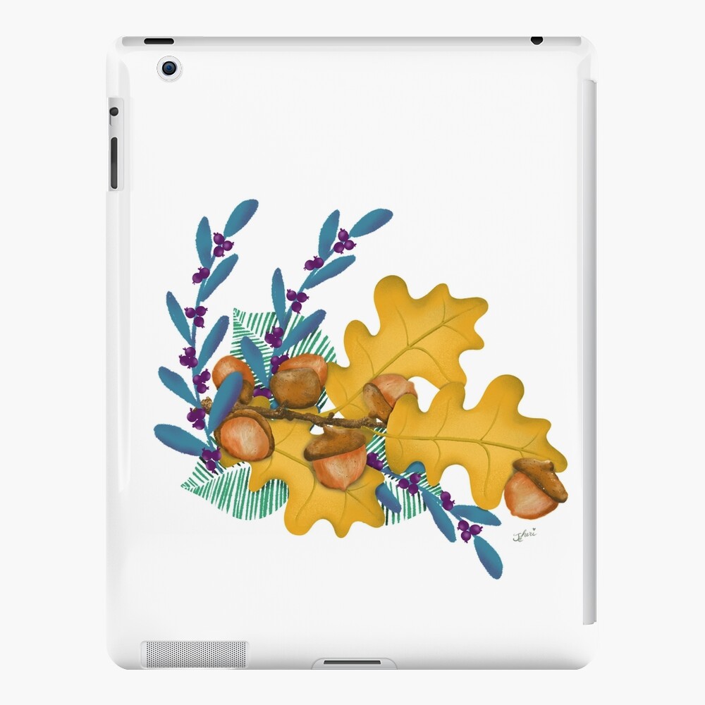 Autumn Leaves Acorn Delight iPad Case & Skin