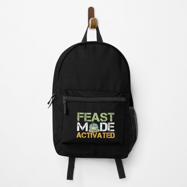 Item preview, Feast Mode Activated Funny Thanksgiving Gym Design designed and sold by zazluxe.