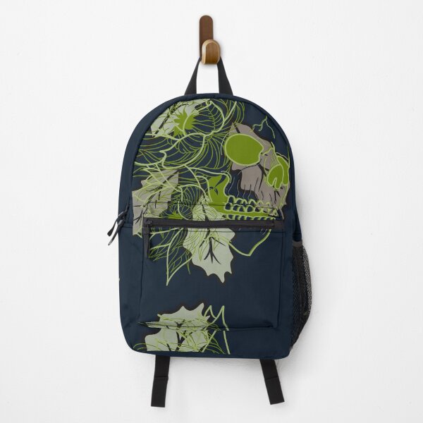 Item preview, Skull chrysanthemums, water lilies and fallen leaves designed and sold by BV-creas.