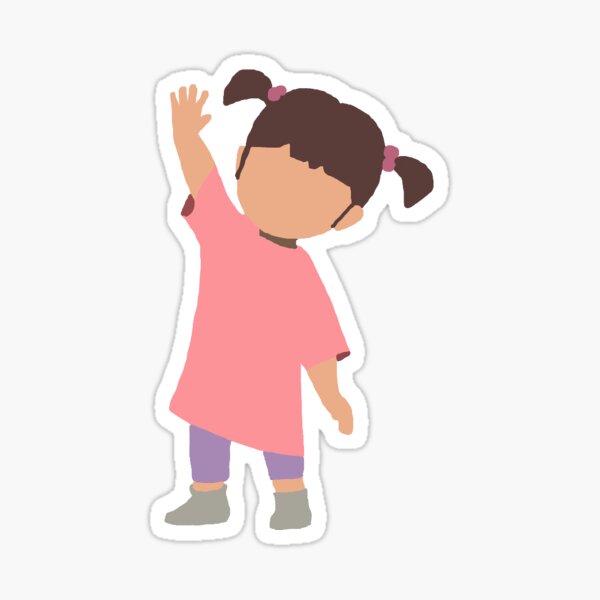 Boo monsters inc sticker Sticker
