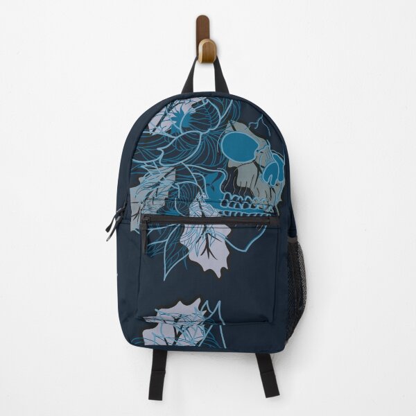 Item preview, Skull chrysanthemums, water lilies and fallen leaves designed and sold by BV-creas.