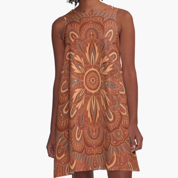 Item preview, Fall Mandala designed and sold by inkedinred.
