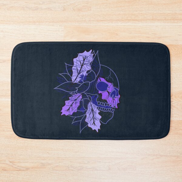 Item preview, Skull chrysanthemums, water lilies and fallen leaves designed and sold by BV-creas.