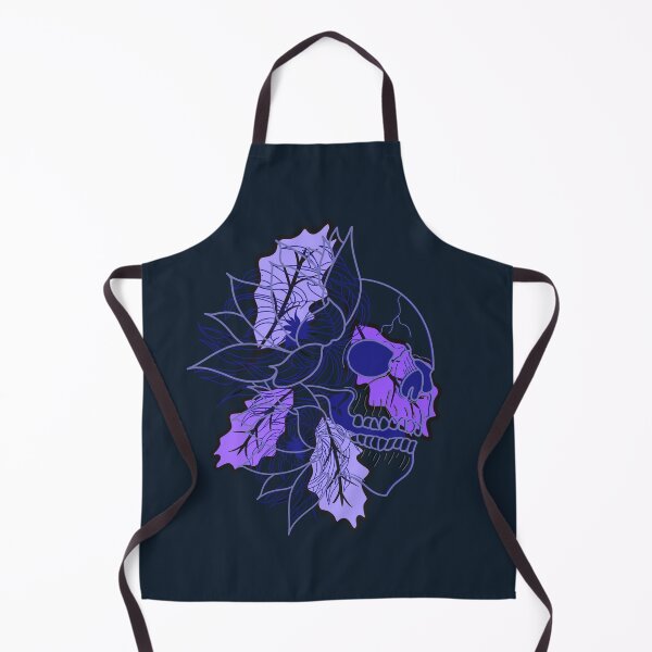 Item preview, Skull chrysanthemums, water lilies and fallen leaves designed and sold by BV-creas.