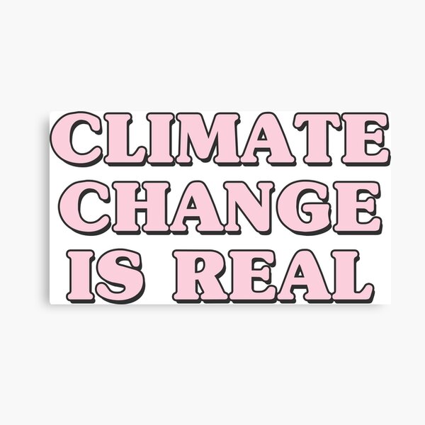 Artikel-Vorschau von climate change is real pink pastel retro decal for laptops and cars, designt und verkauft von QuoteSpirations.